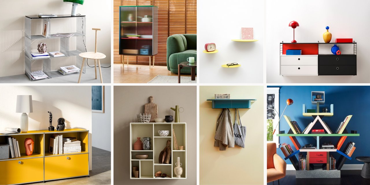 Enfilades, Etagères, Armoires