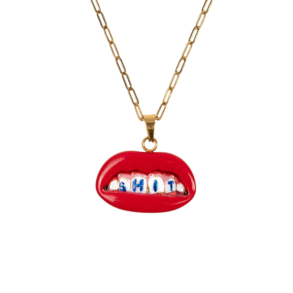 Collier Shit de ToiletPaper - Seletti-vue 1-The Woods Gallery