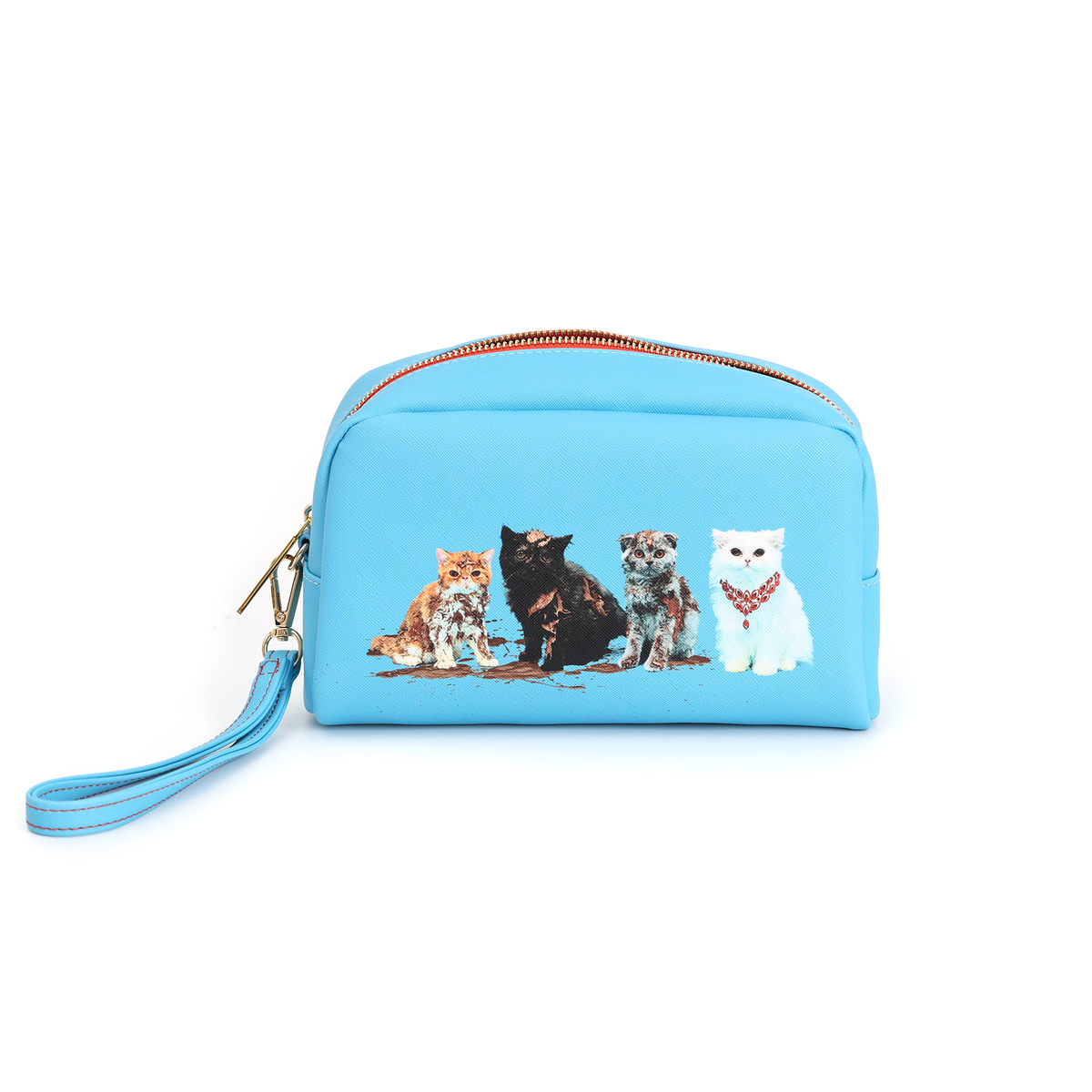 Trousse Kitty Gang 23x8 h.13 cm de ToiletPaper - Seletti-vue 6-The Woods Gallery