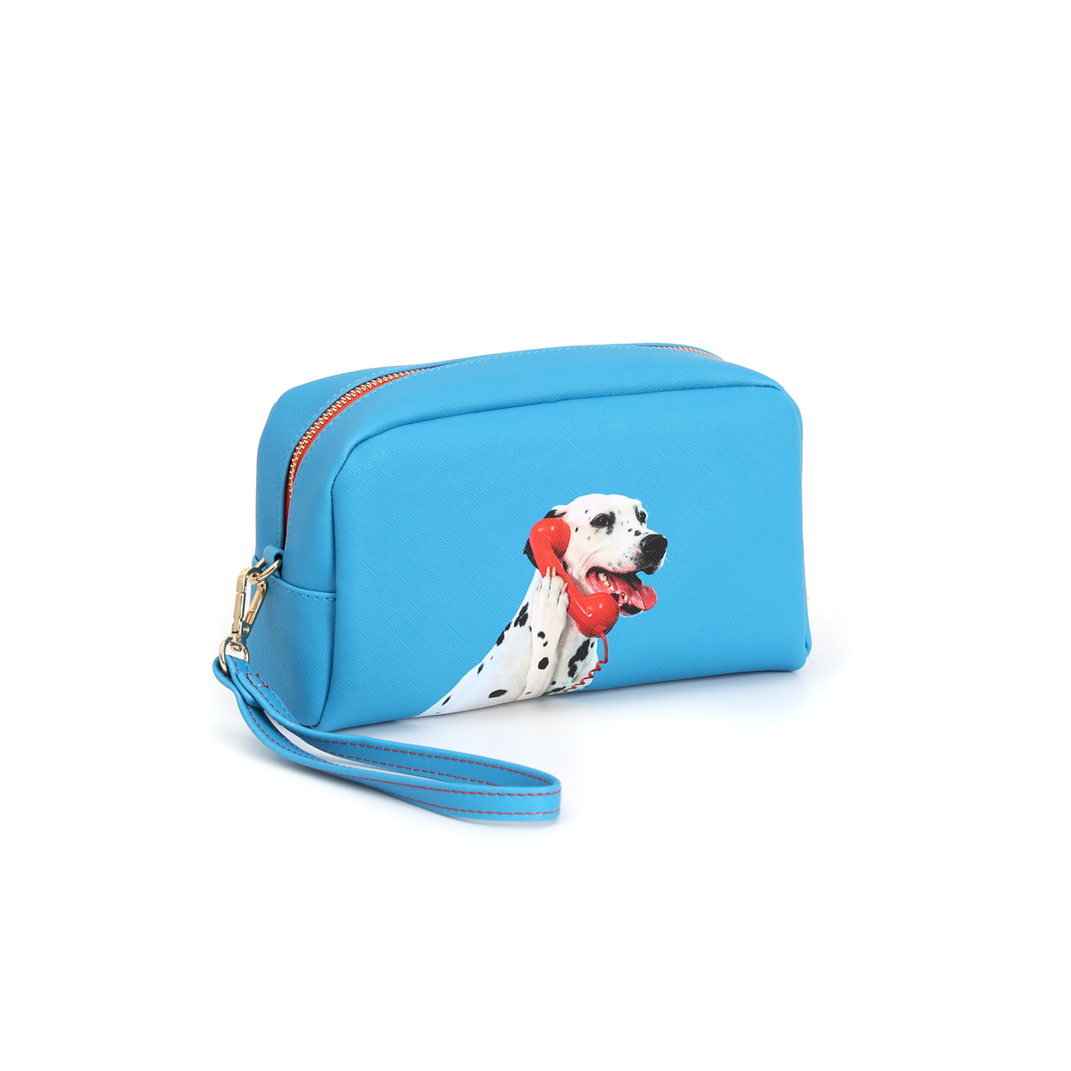 Trousse Dog Call Center 23x8 h.13 cm de ToiletPaper - Seletti-vue 6-The Woods Gallery