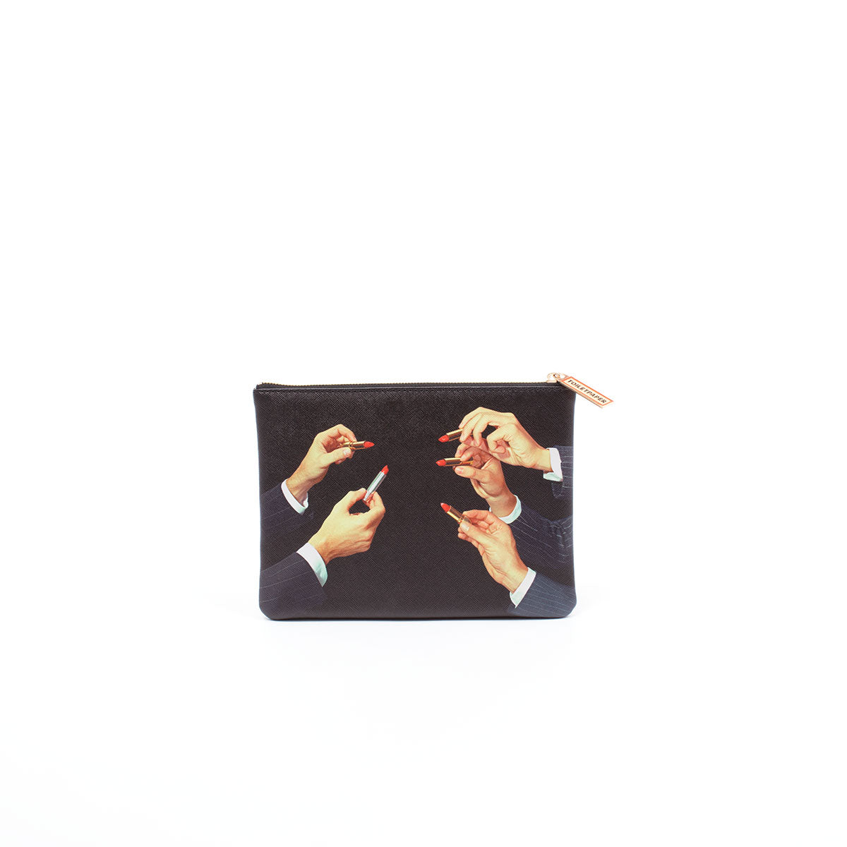 Trousse Lipsticks Black 21x15,5 cm de ToiletPaper - Seletti-vue 1-The Woods Gallery