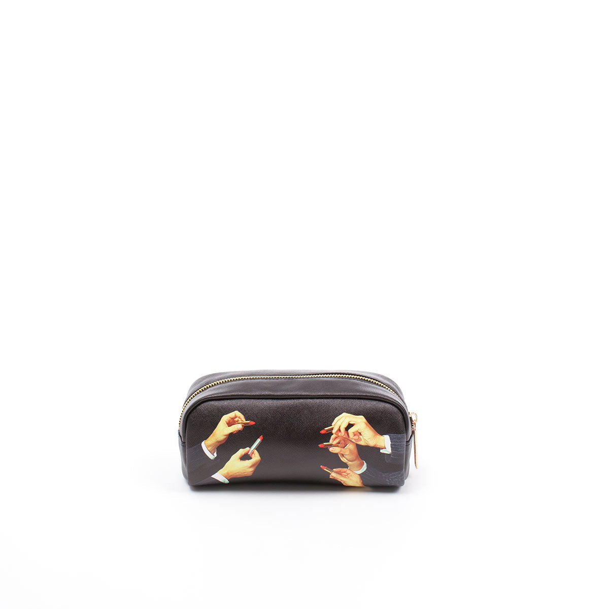 Pochette Lipsticks Black 20,5 cm de ToiletPaper - Seletti-vue 1-The Woods Gallery
