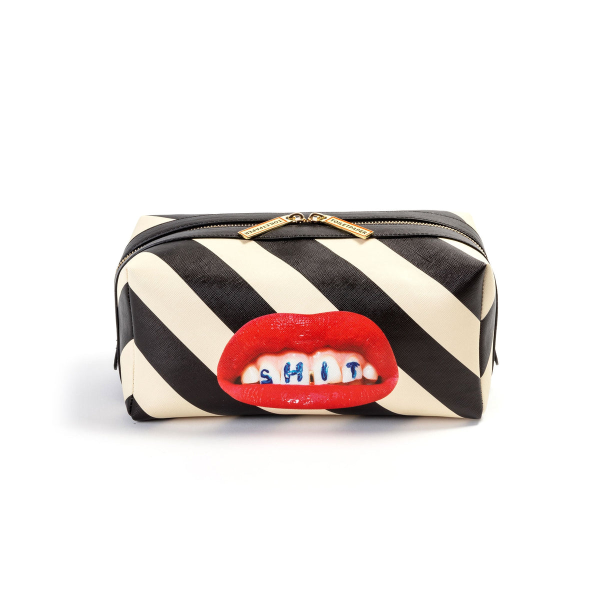 Trousse de toilette Regimental Shit de ToiletPaper - Seletti-vue 1-The Woods Gallery