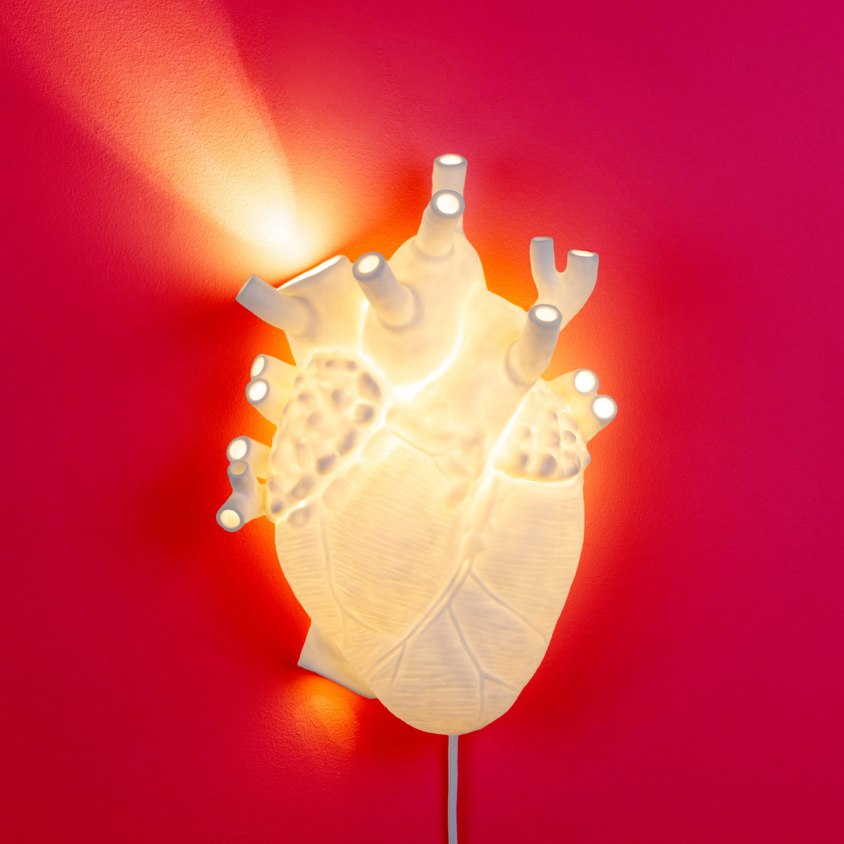 Applique Heart Lamp de Marcantonio - Seletti-vue 5-The Woods Gallery