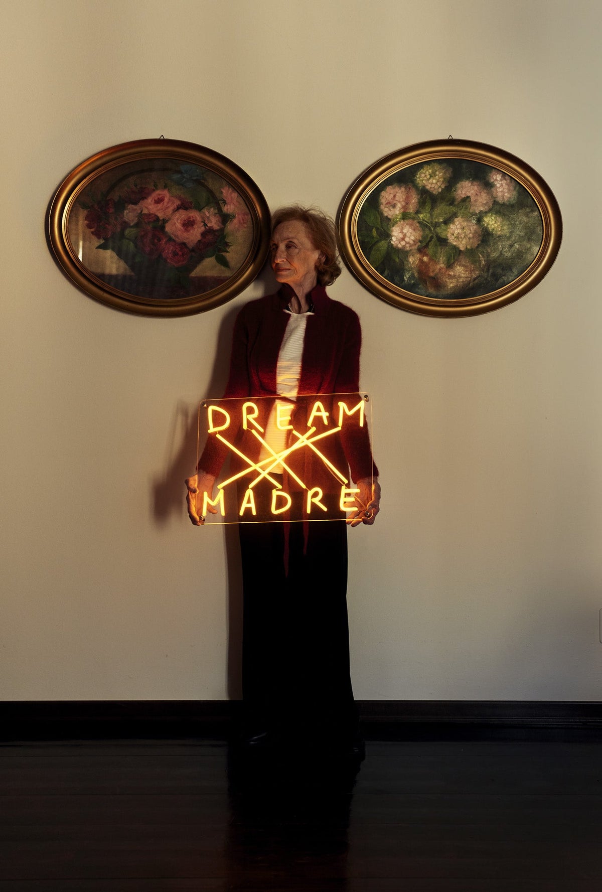 Enseigne lumineuse Dream Madre de Nico Vascellari - Seletti-vue 2-The Woods Gallery