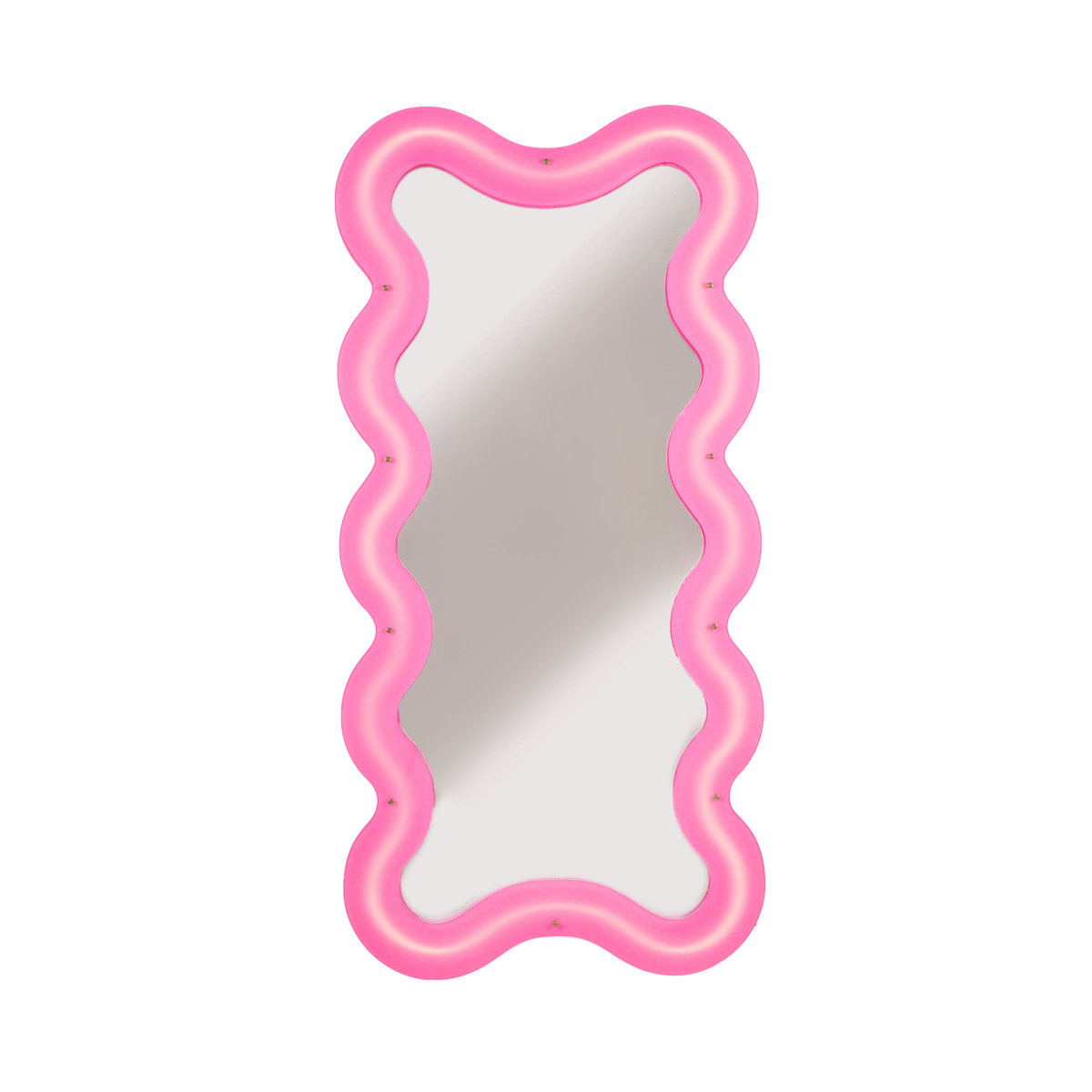 Miroir lumineux Supercurve Tall de BBMDS - Seletti-vue 4-The Woods Gallery