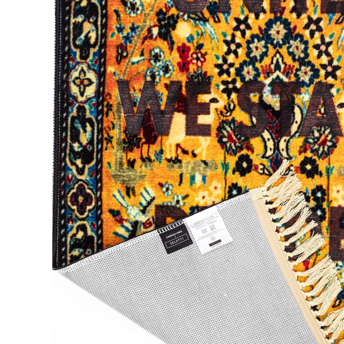 Tapis Burnt Carpet United 80×120 de Loredana Longo - Seletti-vue 4-The Woods Gallery