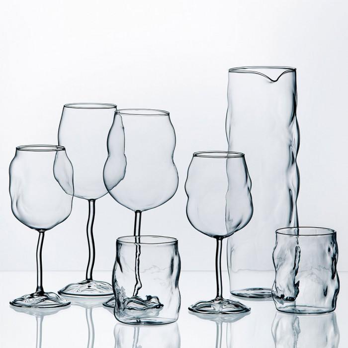 6 Grands Verres à vin Sonny Wine Glass de Selab - Seletti-The Woods Gallery