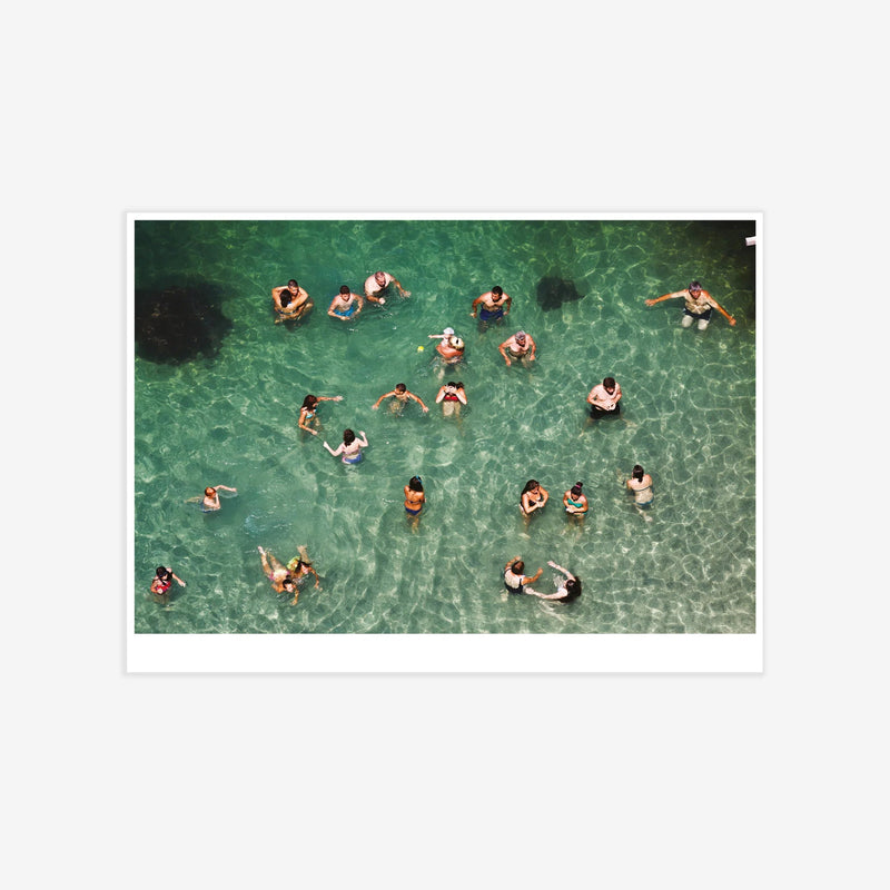 Affiche SORRENTO "Beach Therapy" par Martin Parr - The Wrong Shop-Non encadré-The Woods Gallery