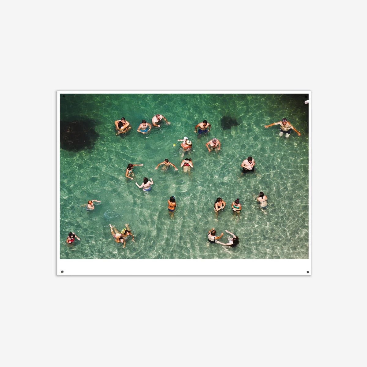 Affiche SORRENTO "Beach Therapy" par Martin Parr - The Wrong Shop-Non encadré + kit-The Woods Gallery
