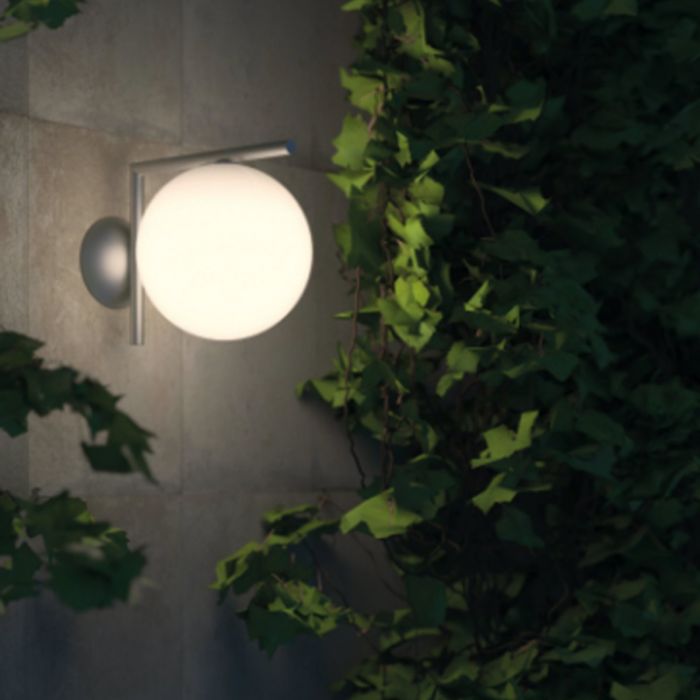Applique IC 1 & 2 Outdoor de Michael Anastassiades - Flos-Laiton-Taille 1-The Woods Gallery