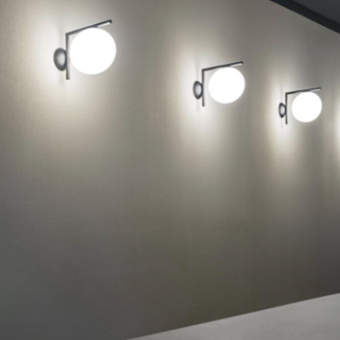 Applique IC 1 & 2 Outdoor de Michael Anastassiades - Flos-Laiton-Taille 1-The Woods Gallery