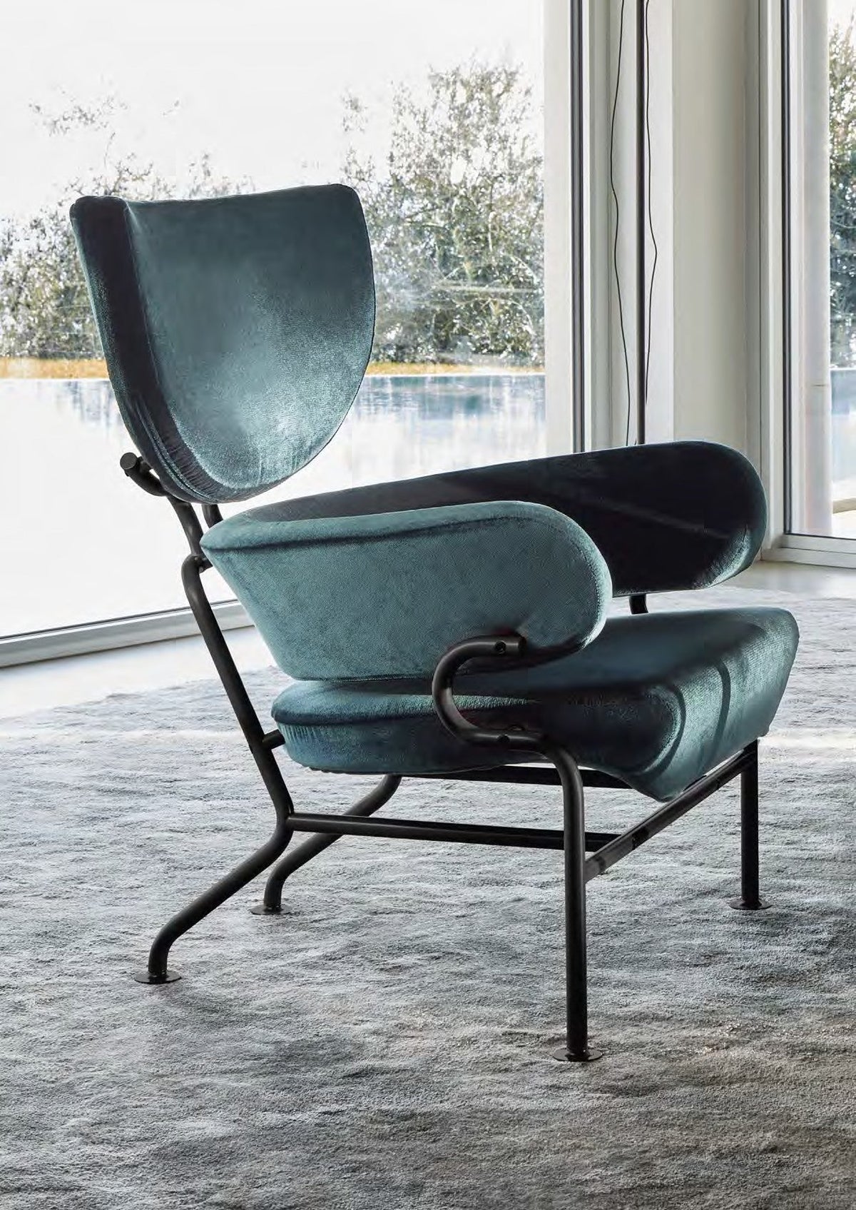 Fauteuil 836 Tre Pezzi de Franco Albini - Cassina-ambiance catalogue Cassina 2026-The Woods Gallery