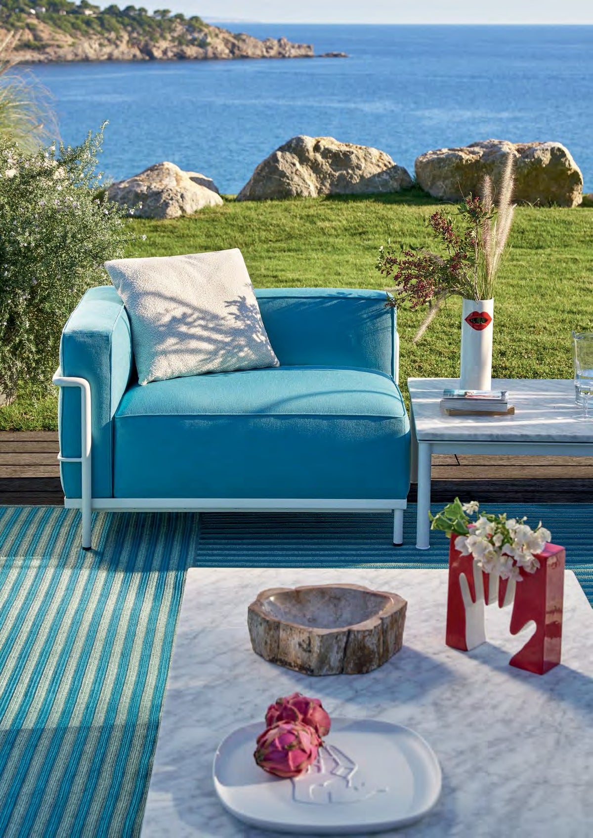 Méridienne 3 Grand Confort (LC3), Outdoor - Cassina-ambiance catalogue Cassina 2026-The Woods Gallery