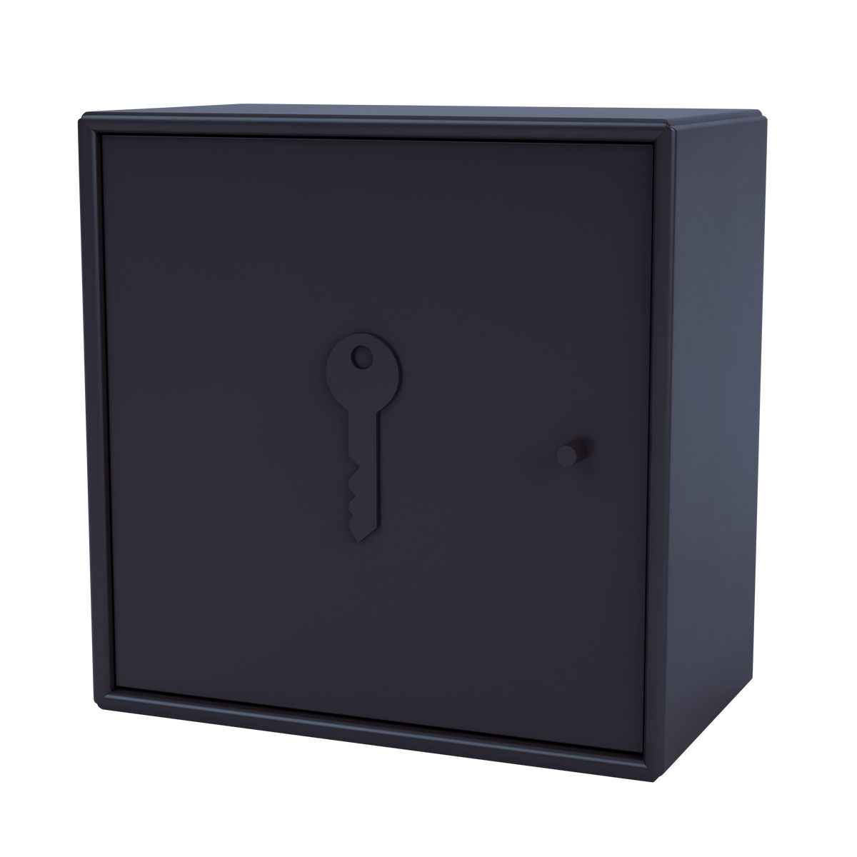 Armoire Unlock par Peter J. Lassen, laque 147 Shadow, suspendu au mur, packshot Montana