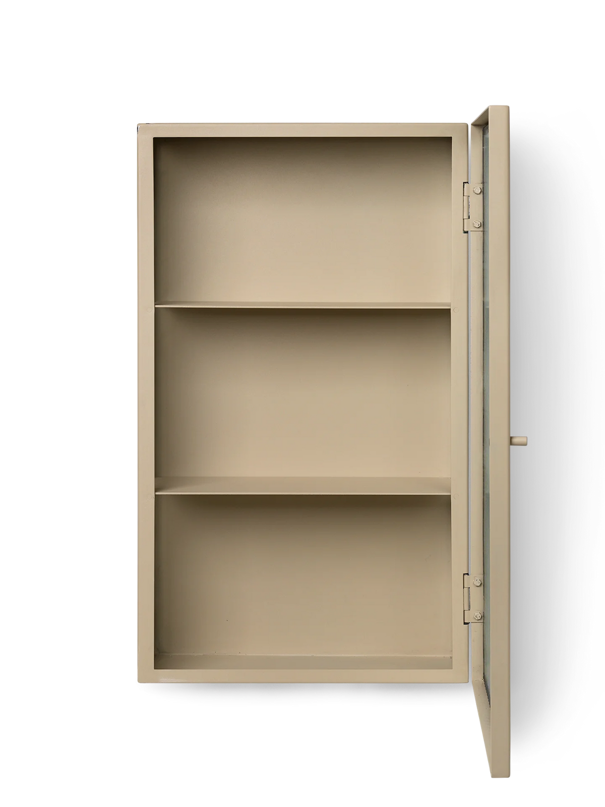 Armoire murale Haze verre à anches - Ferm Living-Noir-The Woods Gallery