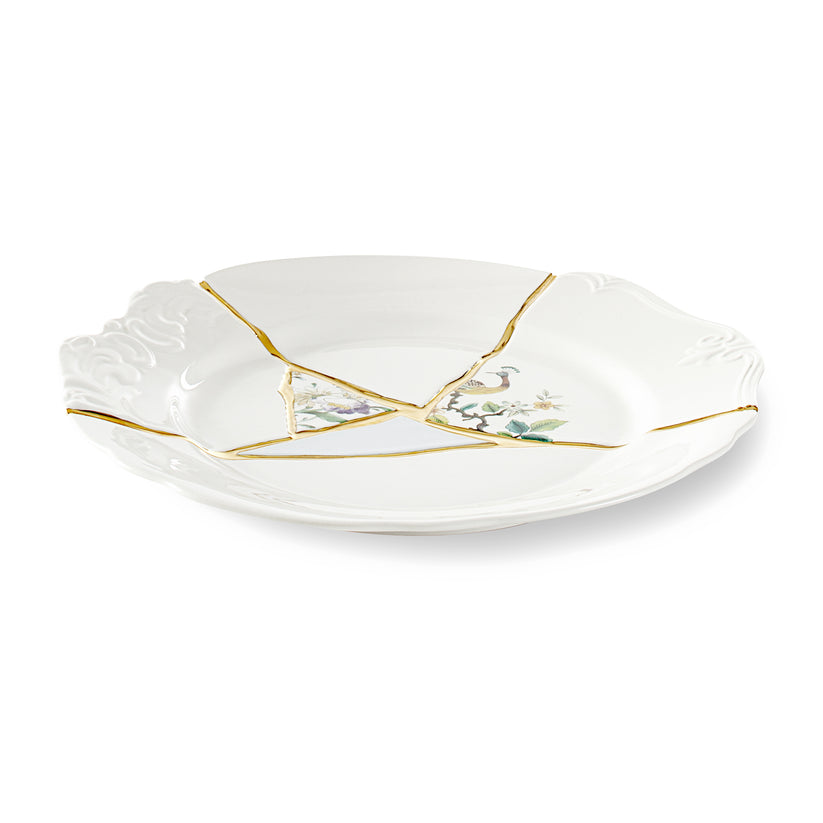 Assiette Kintsugi Dinner Plate - Seletti-01-The Woods Gallery