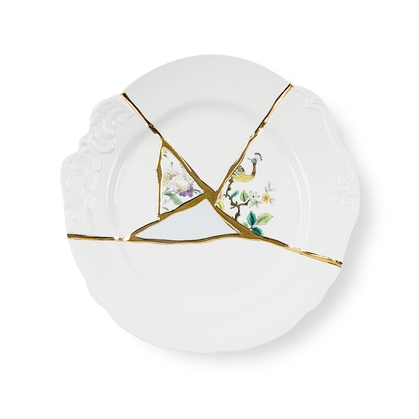 Assiette Kintsugi Dinner Plate - Seletti-02-The Woods Gallery