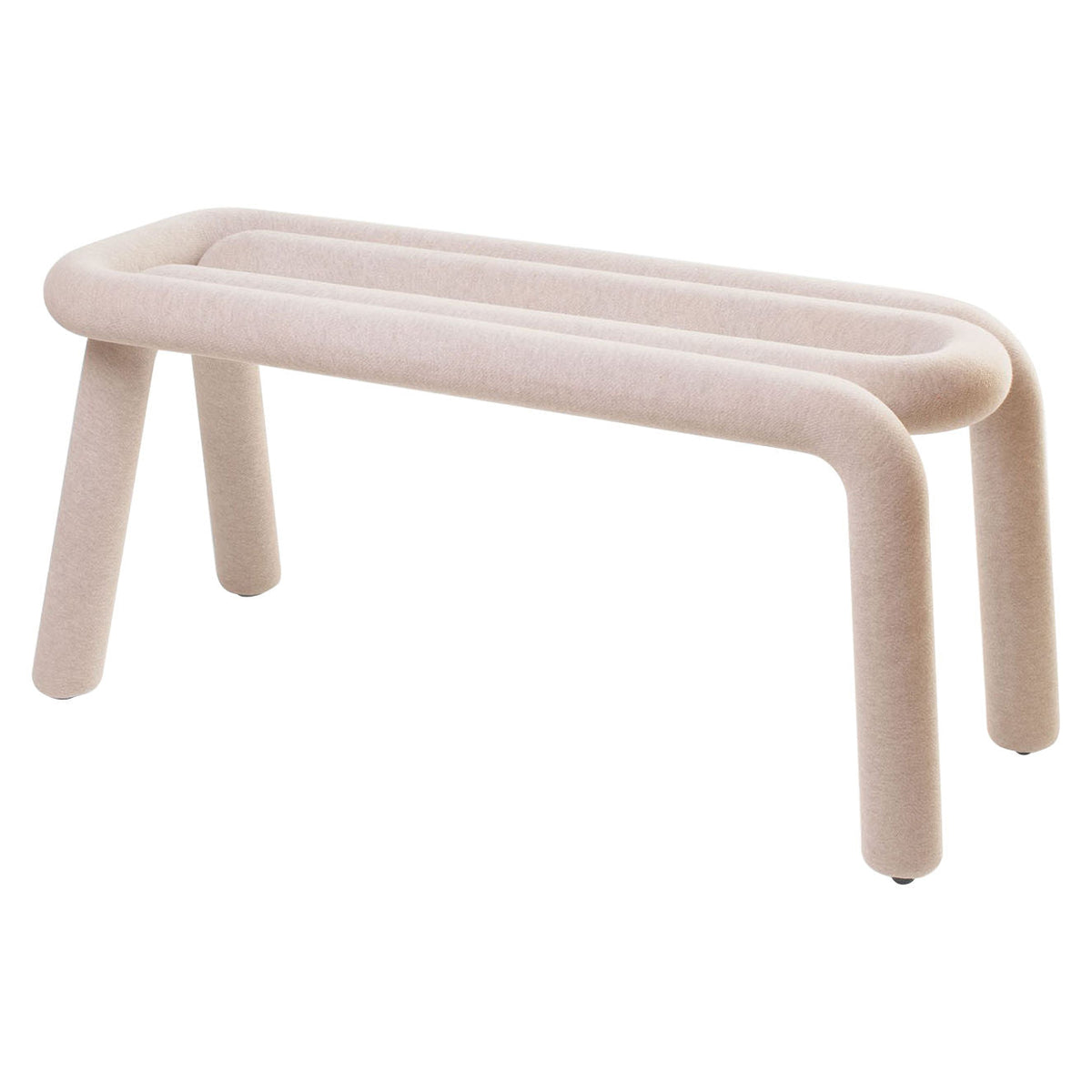 Banc Bold de Big Game - Moustache-Beige-The Woods Gallery