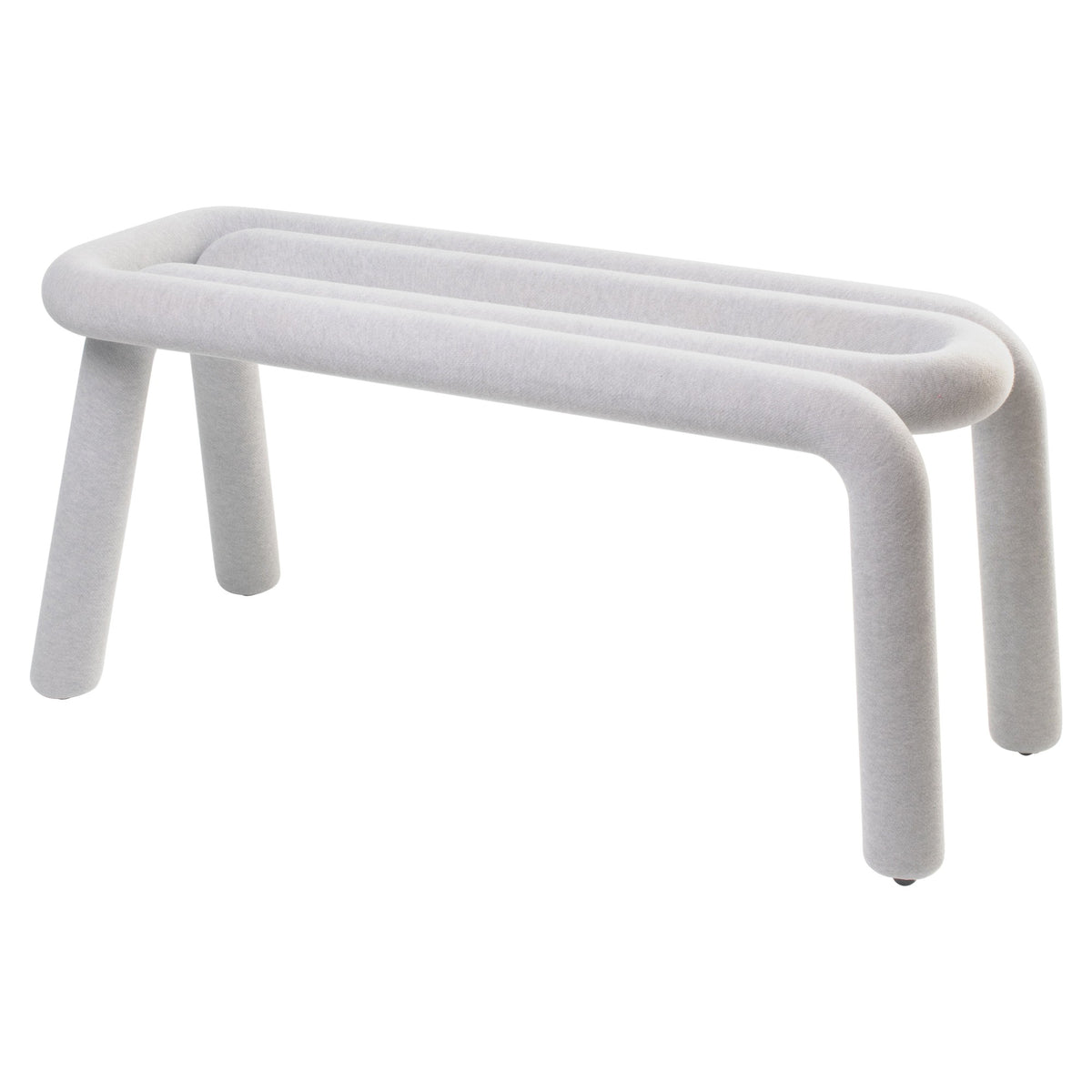 Banc Bold de Big Game - Moustache-Gris clair-The Woods Gallery