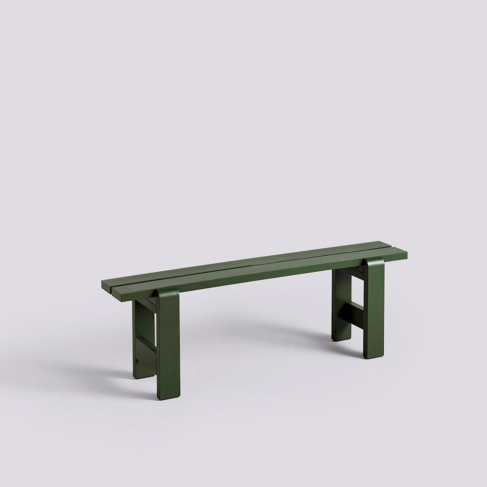 Banc Weekday L 140 cm- Hay-Vert-The Woods Gallery