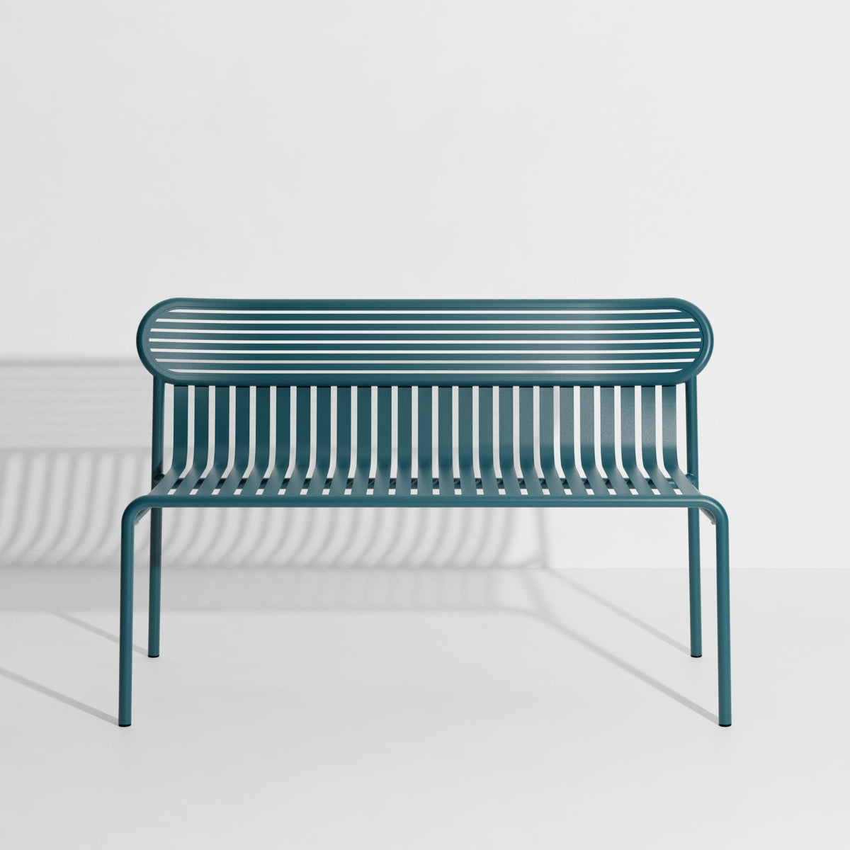 Banc de jardin Week-End de Studio Brichet-Ziegler - Petite Friture-Bleu Océan-The Woods Gallery
