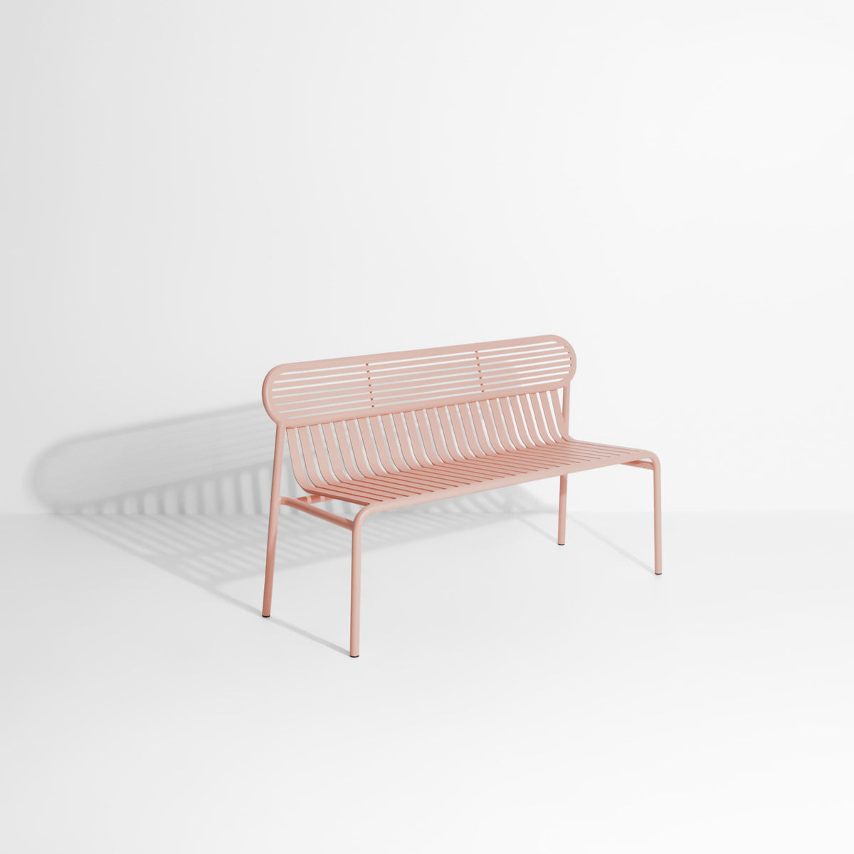 Banc de jardin Week-End de Studio Brichet-Ziegler - Petite Friture-Blush-The Woods Gallery