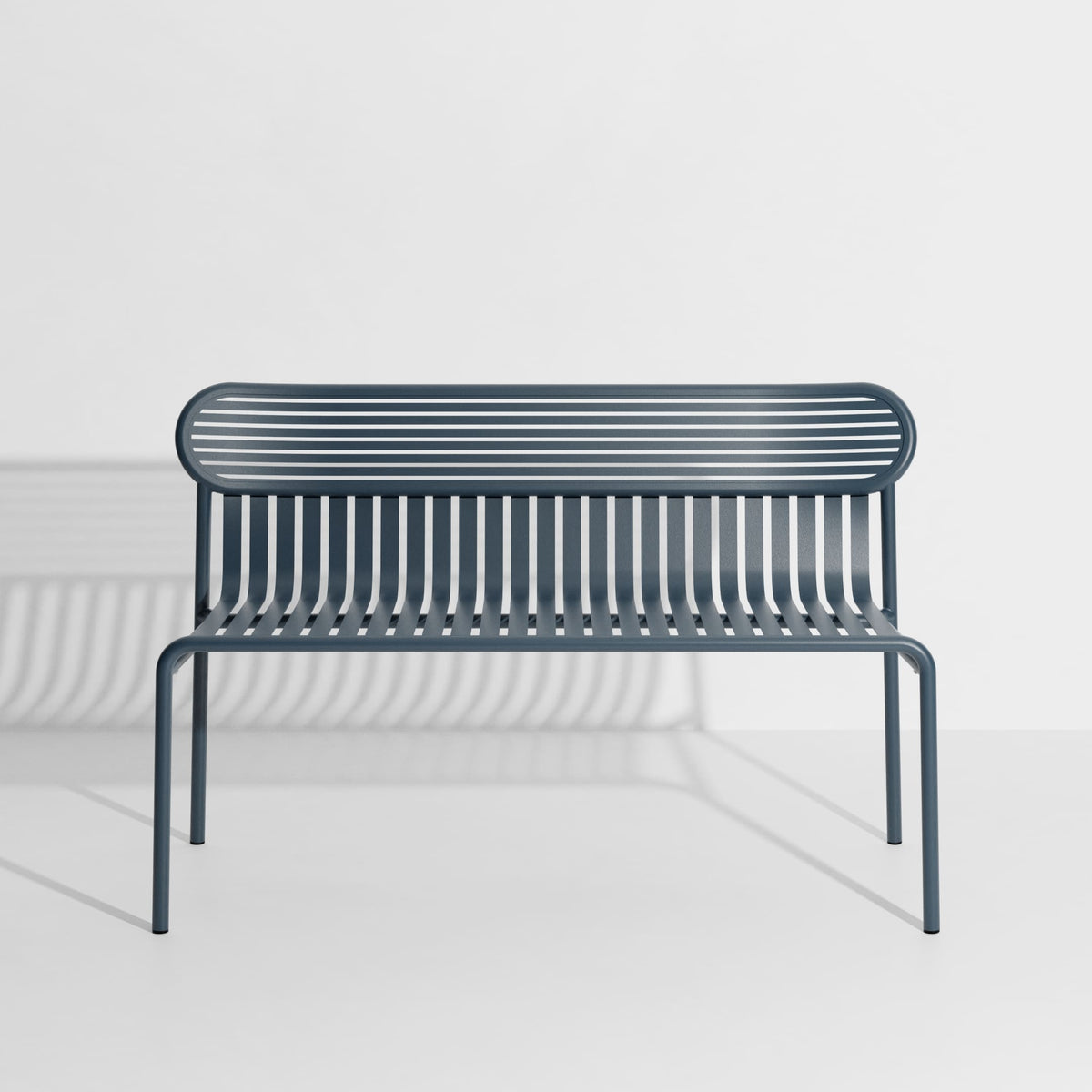 Banc de jardin Week-End de Studio Brichet-Ziegler - Petite Friture-Gris Bleu-The Woods Gallery