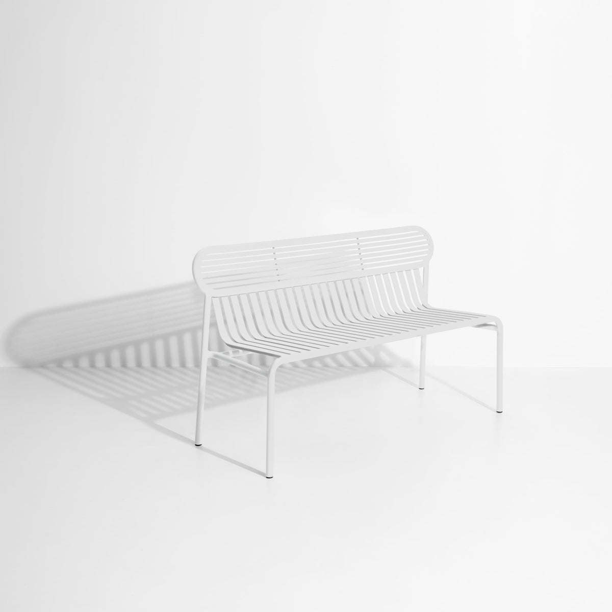 Banc de jardin Week-End de Studio Brichet-Ziegler - Petite Friture-Gris perle-The Woods Gallery