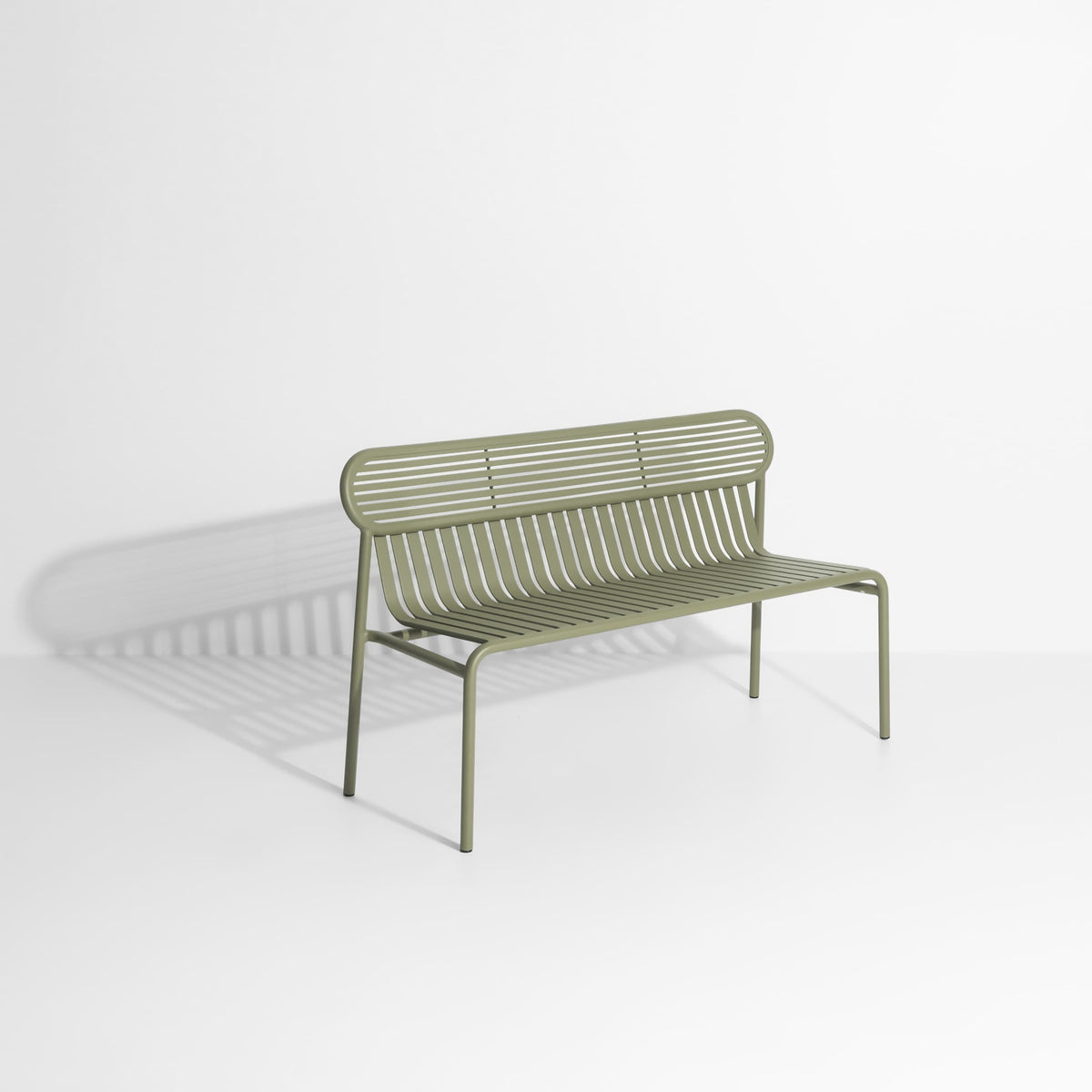 Banc de jardin Week-End de Studio Brichet-Ziegler - Petite Friture-Vert jade-The Woods Gallery