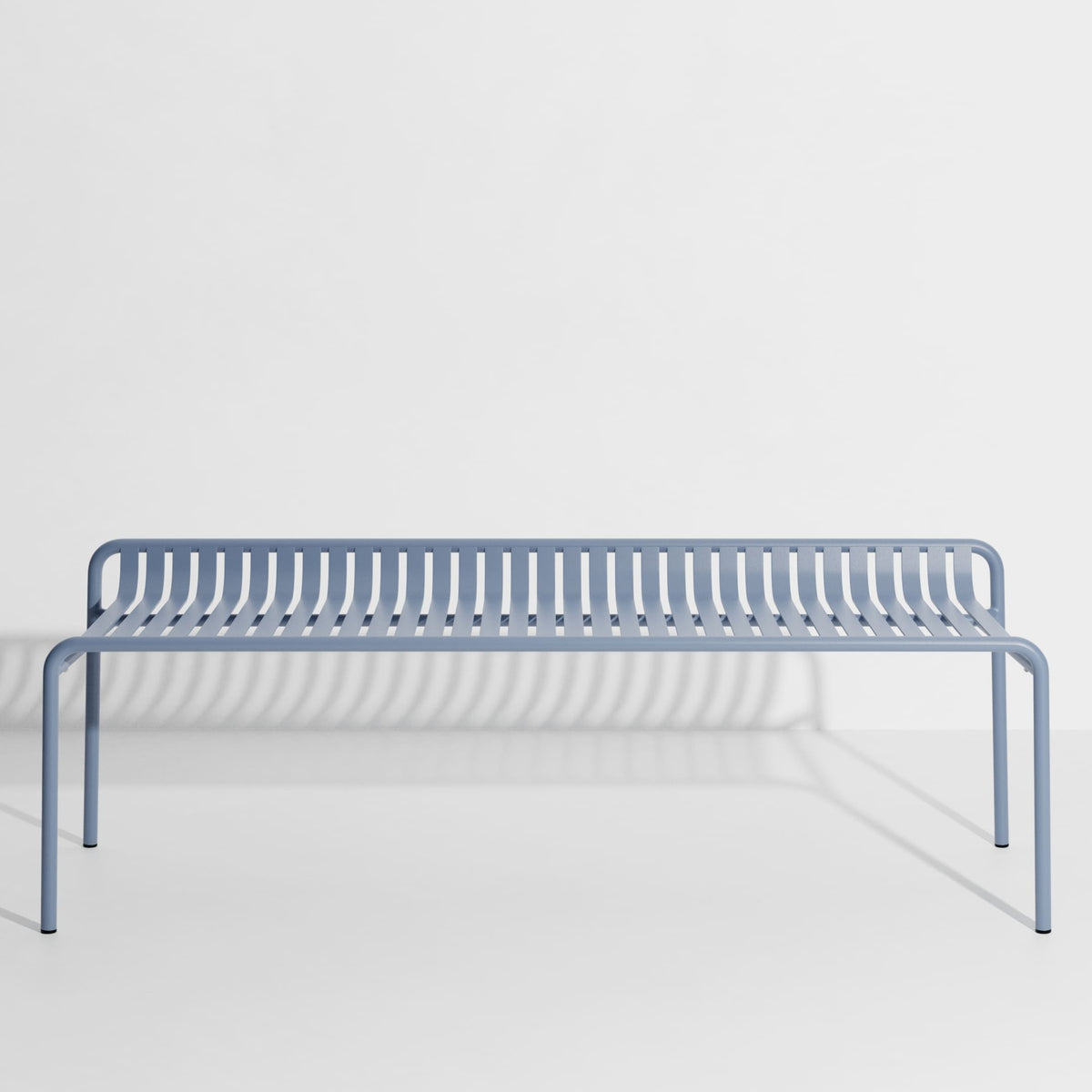 Banc sans dossier Week-End de Studio Brichet-Ziegler - Petite Friture-Bleu Pigeon-The Woods Gallery