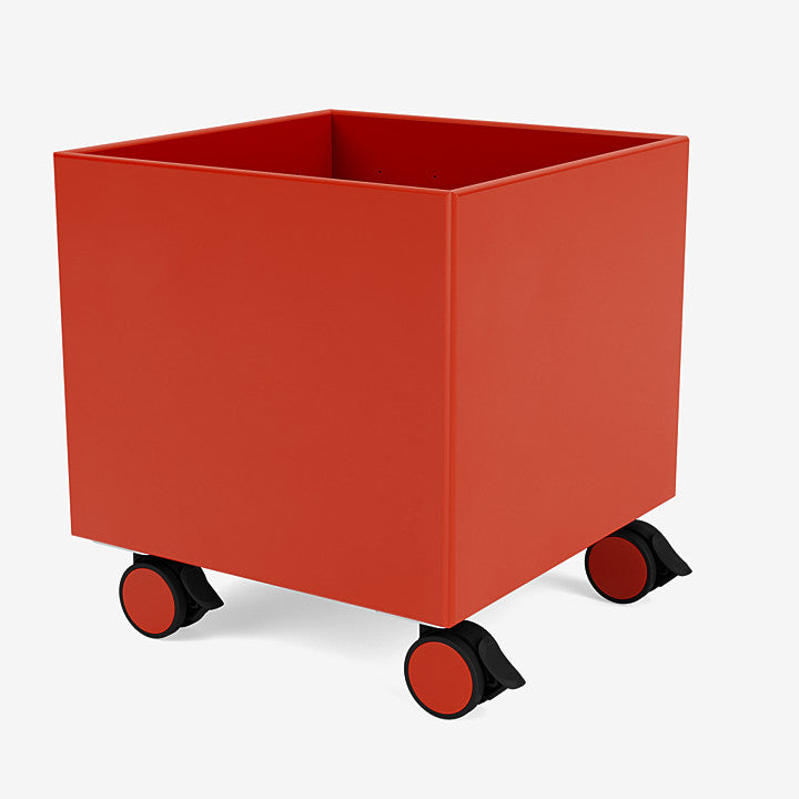 Boite de Rangement Colour Box I – S6161 par Peter J. Lassen - Montana-145 Rosehip-Roulettes h 6.8cm-The Woods Gallery