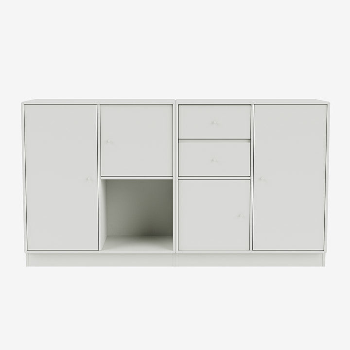 Buffet Couple par Peter J. Lassen - Montana-09 Nordic-Plinthe h 7cm-The Woods Gallery