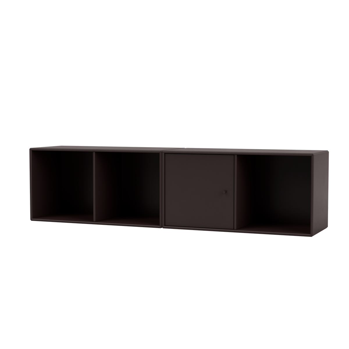 Buffet Line par Peter J. Lassen, laque 160 Balsamic, suspendu au mur, packshot Montana