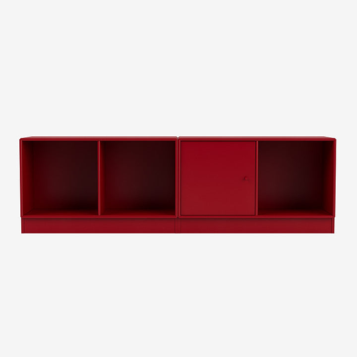 Buffet Line par Peter J. Lassen - Montana-165 Beetroot-Plinthe h 7cm-The Woods Gallery