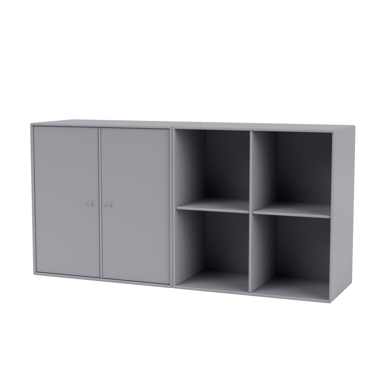 Buffet Pair par Peter J. Lassen, laque 100 Graphic, suspendu au mur, packshot Montana