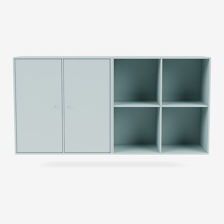 Buffet Pair par Peter J. Lassen - Montana-148 Flint-Avec rail de suspension-The Woods Gallery