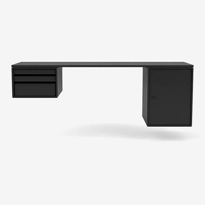 Bureau Oblong Workshop par Peter J. Lassen - Montana-05 Black-The Woods Gallery
