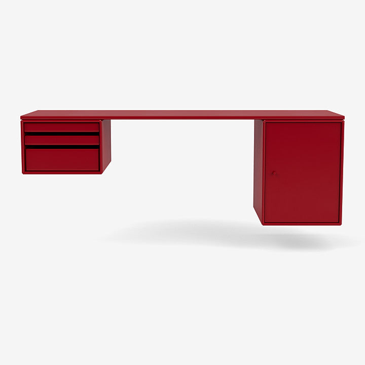 Bureau Oblong Workshop par Peter J. Lassen - Montana-165 Beetroot-The Woods Gallery
