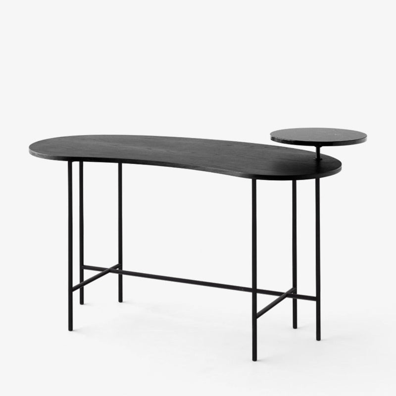Bureau Palette JH9 noir à 2 plateaux par Jaime Hayón - &Tradition-The Woods Gallery
