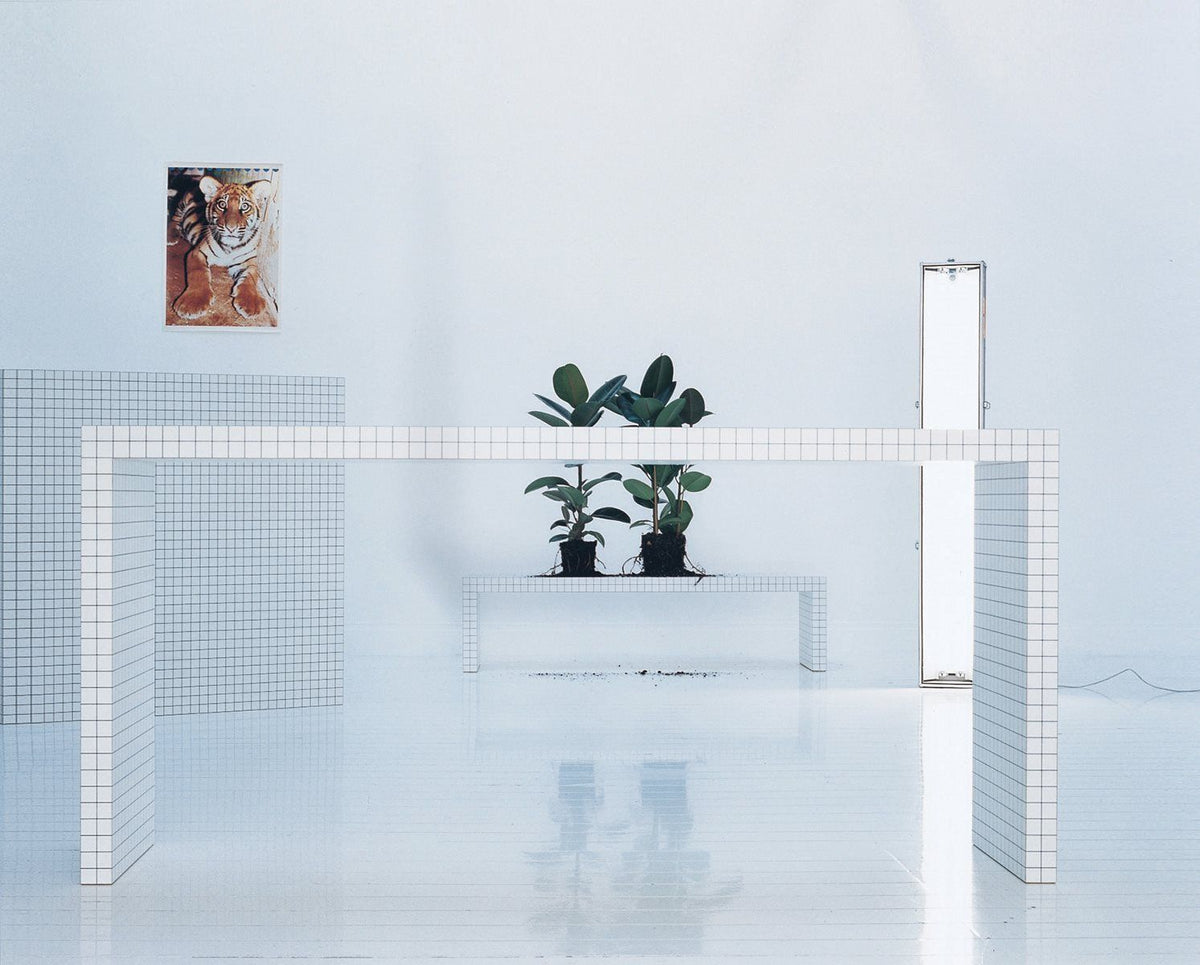 Bureau Quaderna 2830 de Superstudio - L 132 cm - Zanotta-The Woods Gallery