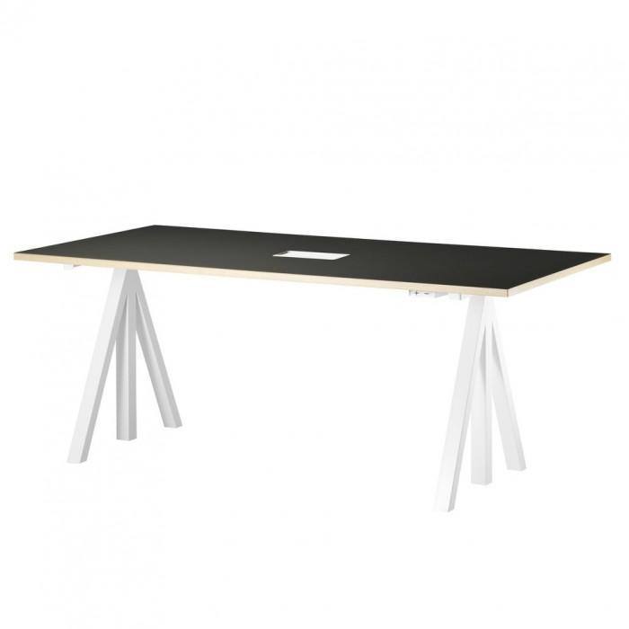 Bureau ajustable String Works - String Furniture-L 120-Blanc-The Woods Gallery