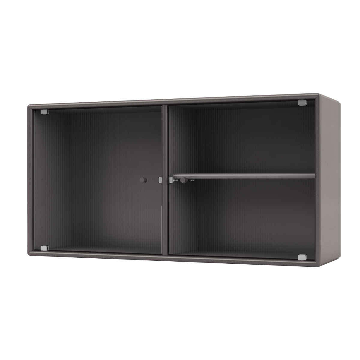Cabinet Ripple I par Peter J. Lassen, laque 35 Coffee, packshot Montana