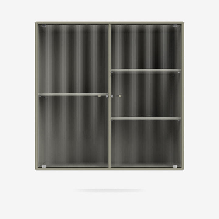 Cabinet Ripple II par Peter J. Lassen - Montana-144 Fennel-Avec rail de suspension-The Woods Gallery