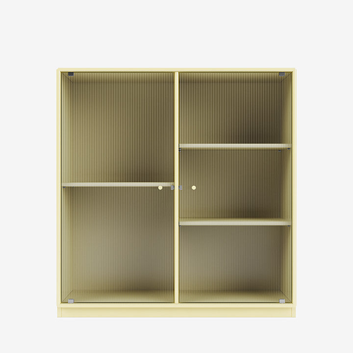 Cabinet Ripple II par Peter J. Lassen - Montana-159 Camomile-Plinthe h 3cm-The Woods Gallery