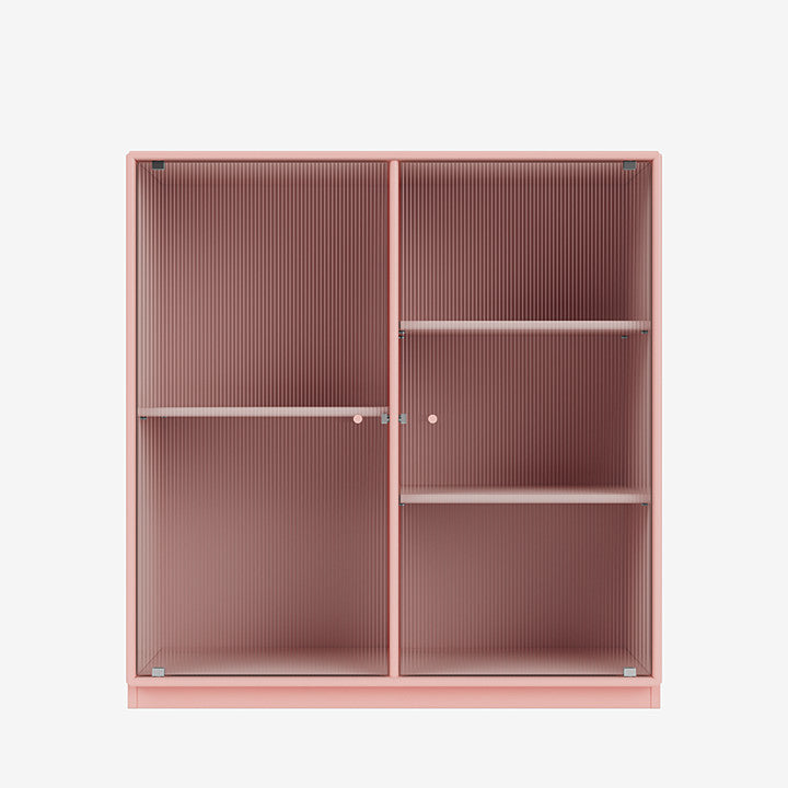 Cabinet Ripple II par Peter J. Lassen - Montana-167 Ruby-Plinthe h 3cm-The Woods Gallery