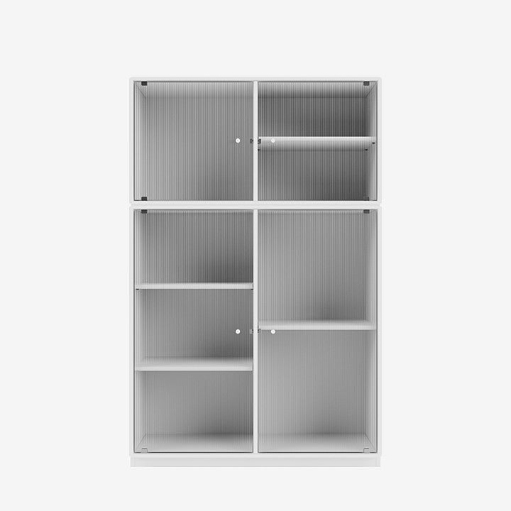 Cabinet Ripple III par Peter J. Lassen - Montana-101 New White-Plinthe h 3cm-The Woods Gallery