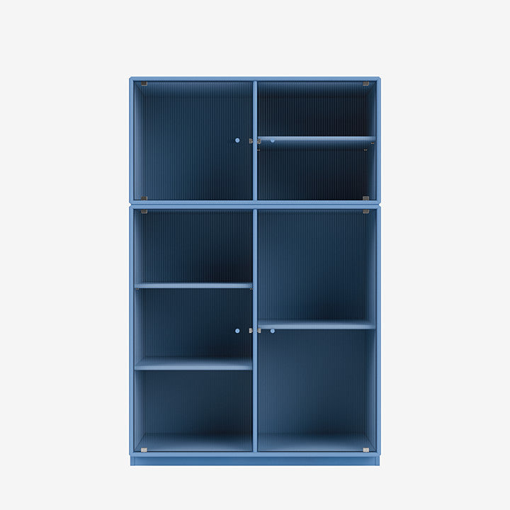 Cabinet Ripple III par Peter J. Lassen - Montana-154 Azure-Plinthe h 3cm-The Woods Gallery