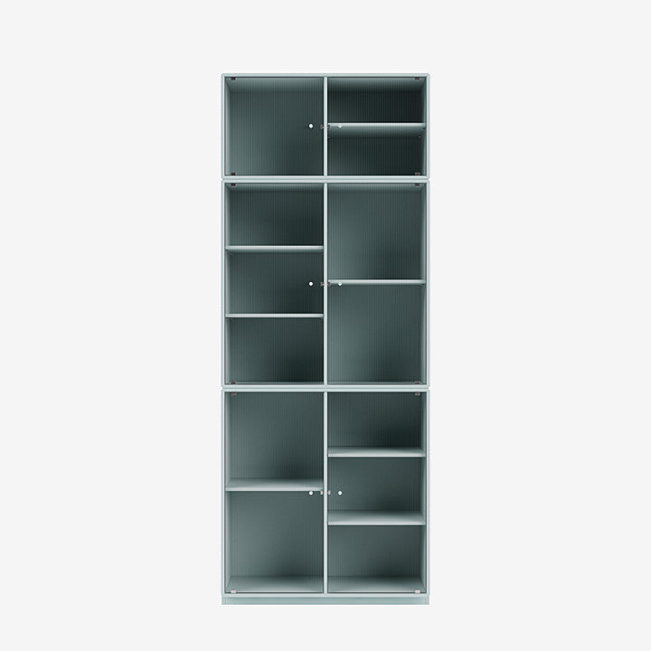 Cabinet Ripple IV par Peter J. Lassen - Montana-148 Flint-Plinthe h 3cm-The Woods Gallery
