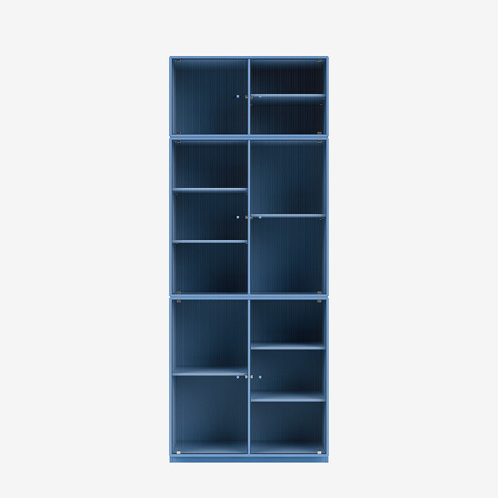 Cabinet Ripple IV par Peter J. Lassen - Montana-154 Azure-Plinthe h 3cm-The Woods Gallery